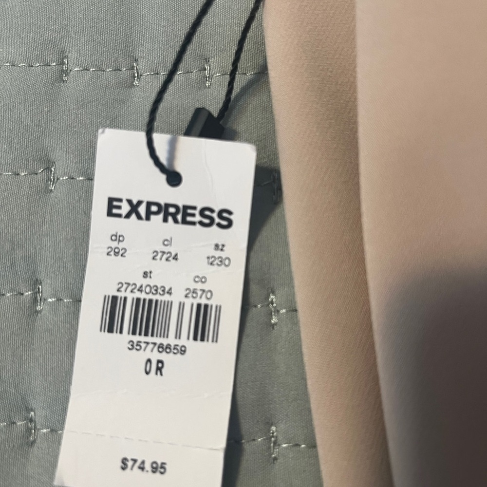 Express Boot Low Rise Chinos - Tan - Picture 5 of 15